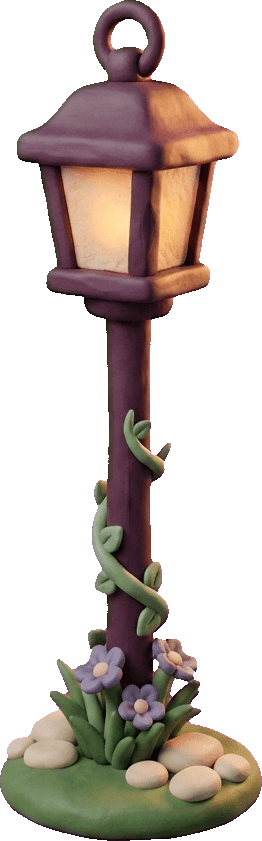 A tall old gate lit from beyond